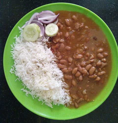Rajma and rice